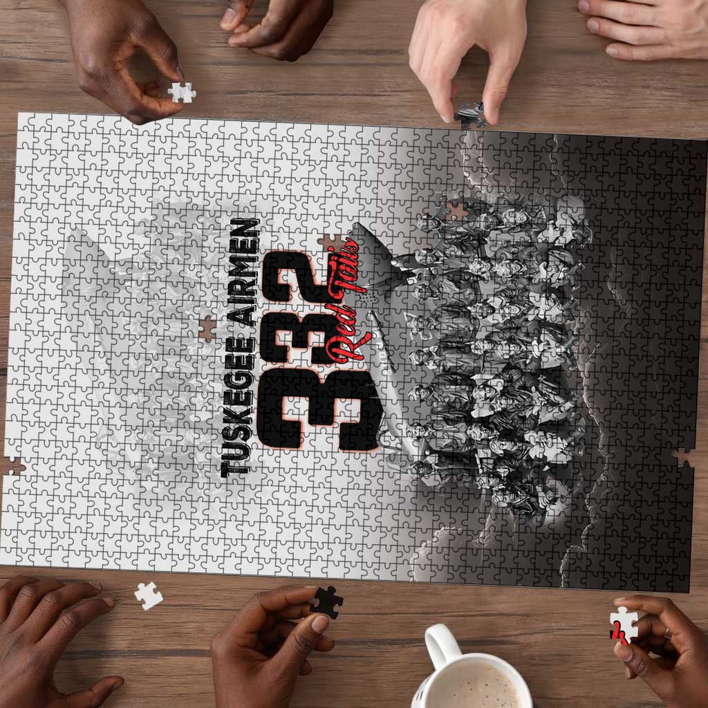 Tuskegee Airmen  Red Tails Pride Puzzle 332nd Fighter Group
