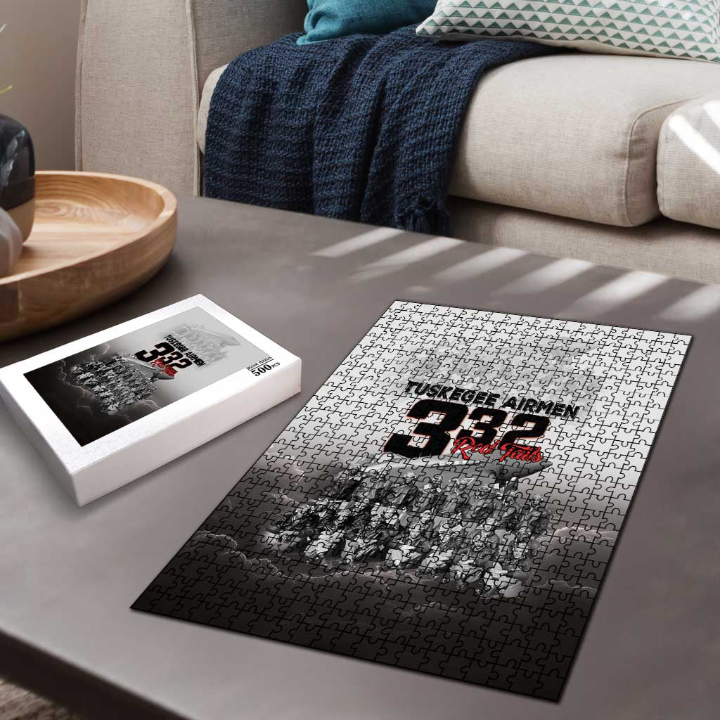 Tuskegee Airmen  Red Tails Pride Puzzle 332nd Fighter Group