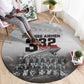 Tuskegee Airmen  Red Tails Pride Round Carpet 332nd Fighter Group - African Pride