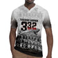 Tuskegee Airmen  Red Tails Pride Rugby Jersey 332nd Fighter Group - African Pride
