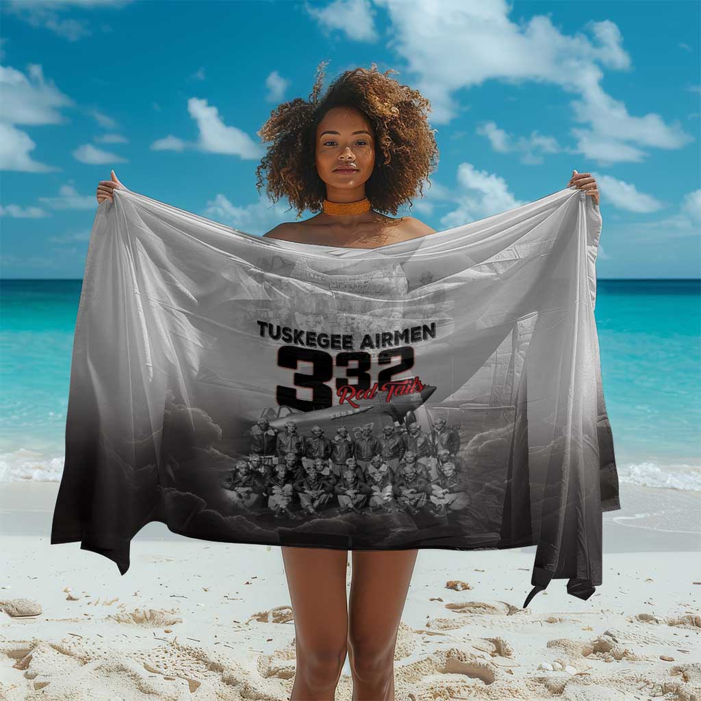 Tuskegee Airmen  Red Tails Pride Sarong 332nd Fighter Group - African Pride