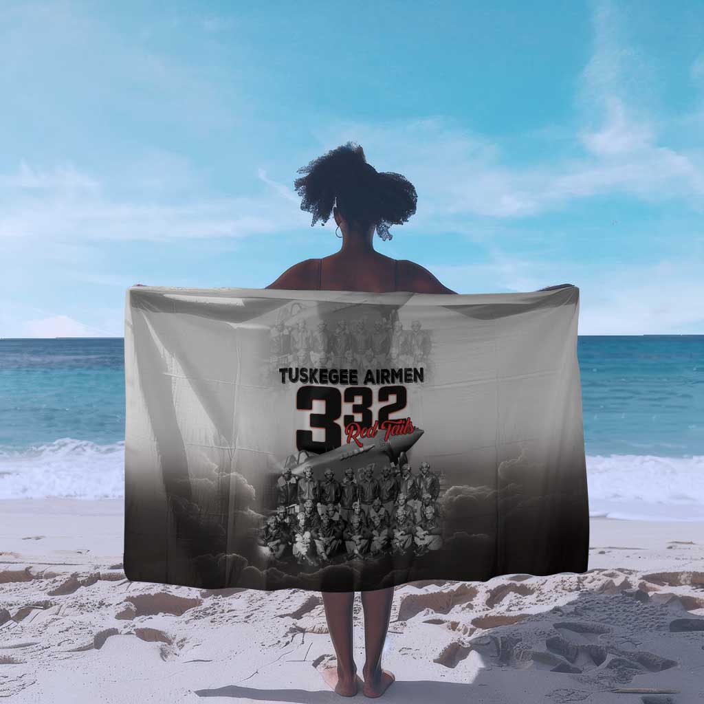 Tuskegee Airmen  Red Tails Pride Sarong 332nd Fighter Group - African Pride