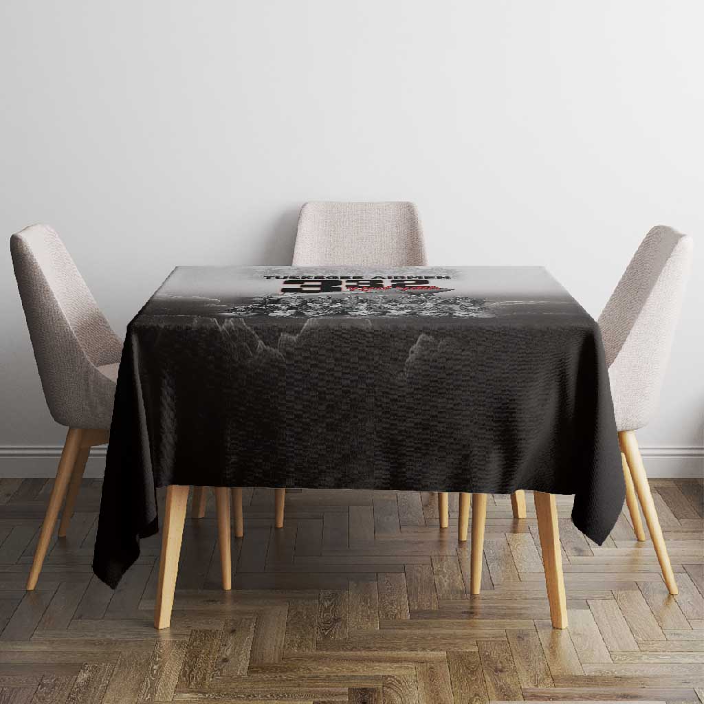 Tuskegee Airmen  Red Tails Pride Tablecloth 332nd Fighter Group - African Pride