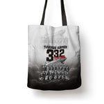 Tuskegee Airmen  Red Tails Pride Tote Bag 332nd Fighter Group