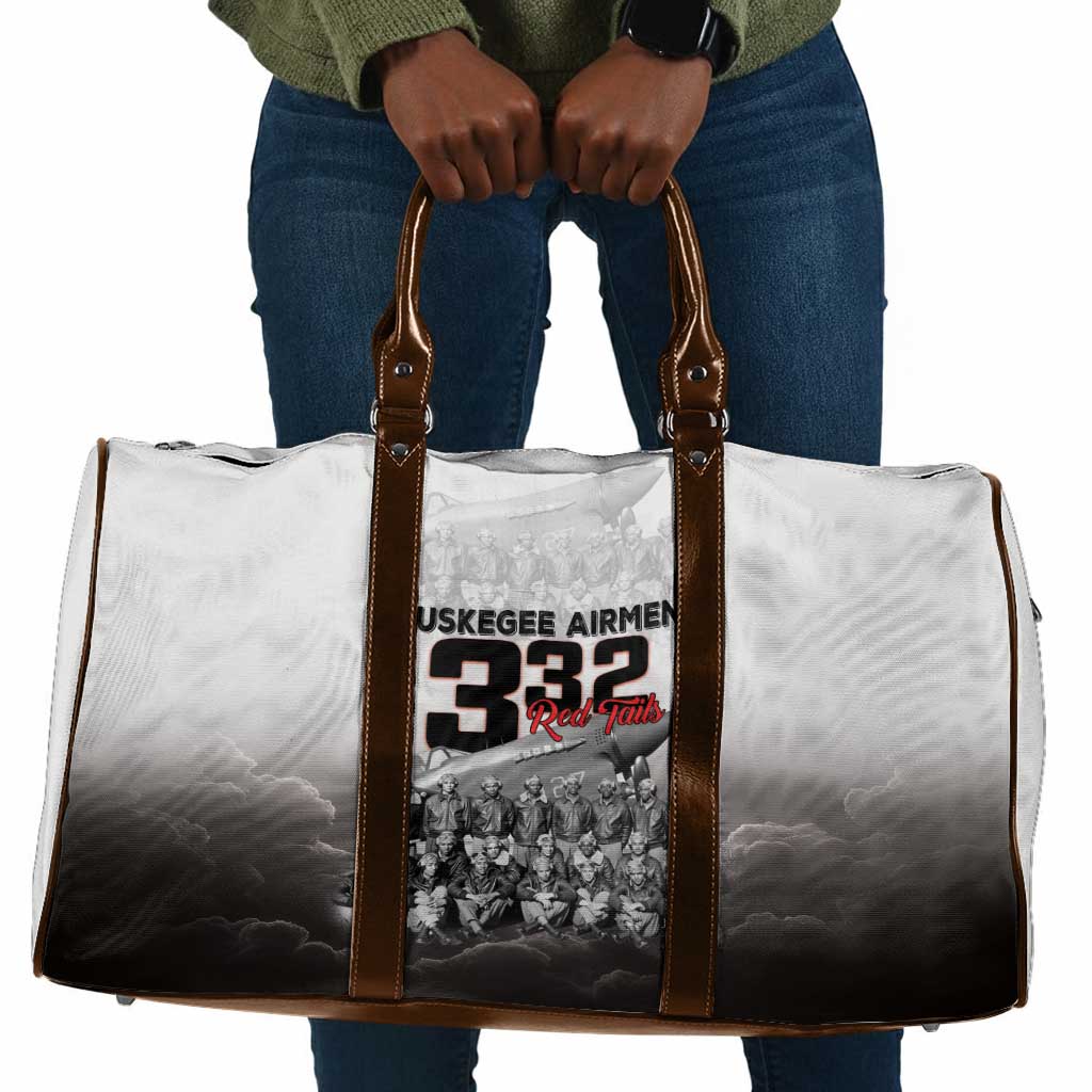 Tuskegee Airmen  Red Tails Pride Travel Bag 332nd Fighter Group