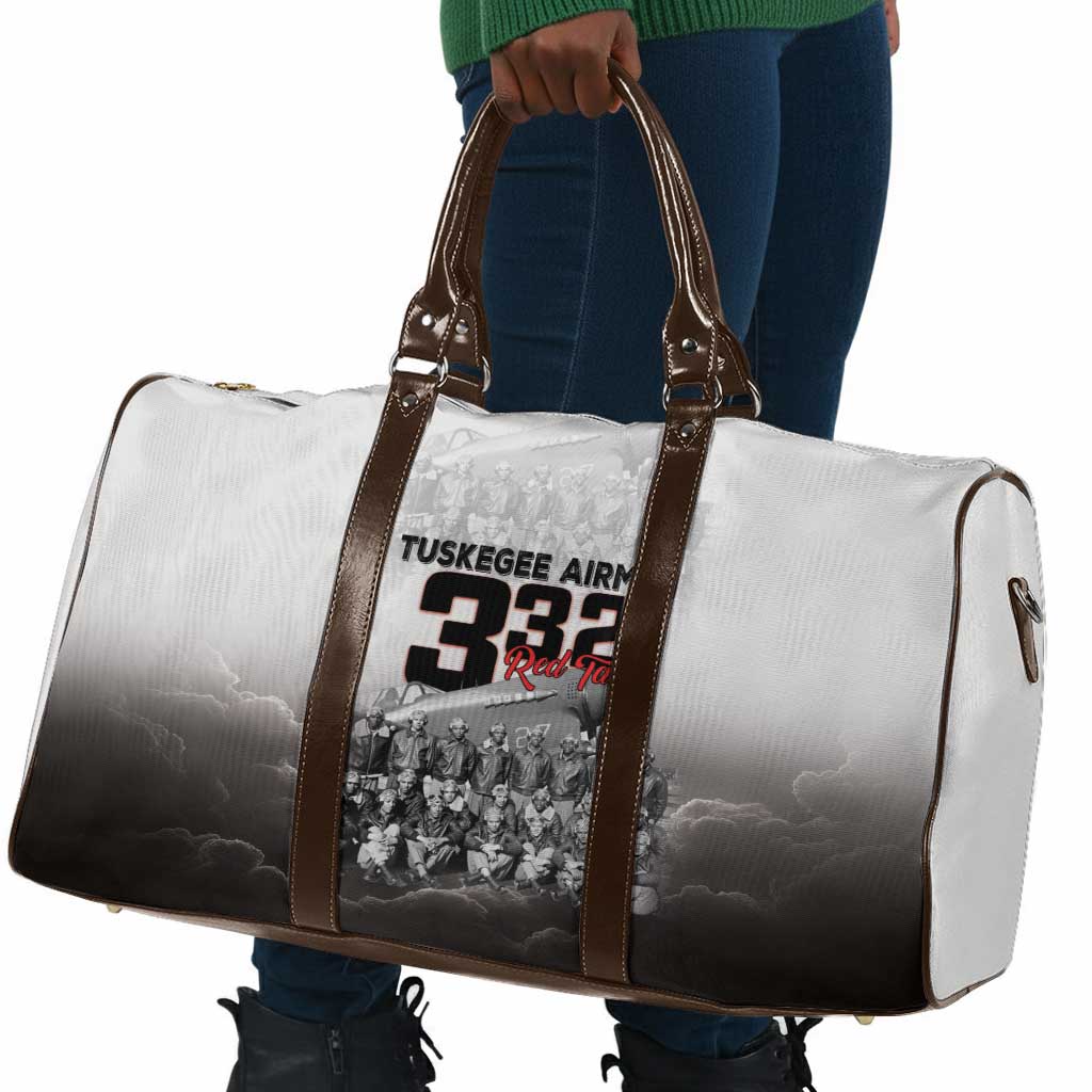 Tuskegee Airmen  Red Tails Pride Travel Bag 332nd Fighter Group