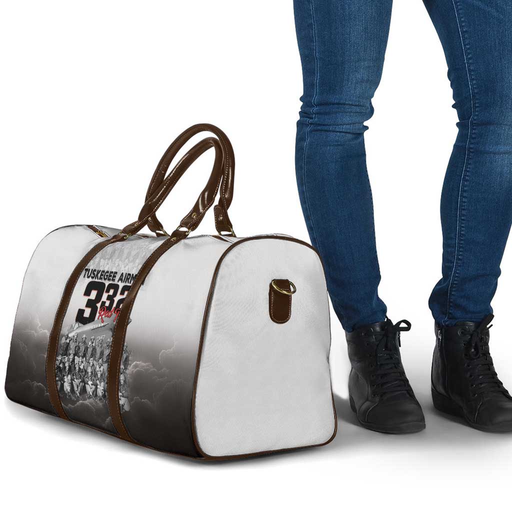 Tuskegee Airmen  Red Tails Pride Travel Bag 332nd Fighter Group