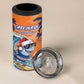 Christmas Cape Verde 4 in 1 Can Cooler Tumbler Funny Shark Surfing - African Pride