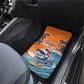 Christmas Cape Verde Car Mats Funny Shark Surfing - African Pride