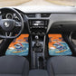 Christmas Cape Verde Car Mats Funny Shark Surfing - African Pride