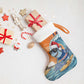 Christmas Cape Verde Christmas Stocking Funny Shark Surfing - African Pride