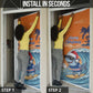 Christmas Cape Verde Door Cover Funny Shark Surfing