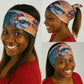 Christmas Cape Verde Neck Gaiter Funny Shark Surfing - African Pride