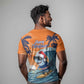 Christmas Cape Verde T shirt Funny Shark Surfing - African Pride