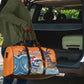 Christmas Cape Verde Travel Bag Funny Shark Surfing