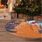 Christmas Cape Verde Tree Skirt Funny Shark Surfing - African Pride