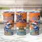 Christmas Cape Verde Tumbler Cup Funny Shark Surfing - African Pride