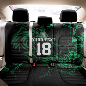Custom Nigeria Football Back Car Seat Cover Super Eagles Power