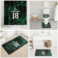 Custom Nigeria Football Bathroom Set Super Eagles Power