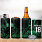 Custom Nigeria Football 4 in 1 Can Cooler Tumbler Super Eagles Power