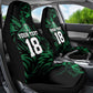 Custom Nigeria Football Car Seat Cover Super Eagles Power