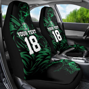Custom Nigeria Football Car Seat Cover Super Eagles Power