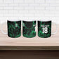 Custom Nigeria Football Ceramic Mug Super Eagles Power