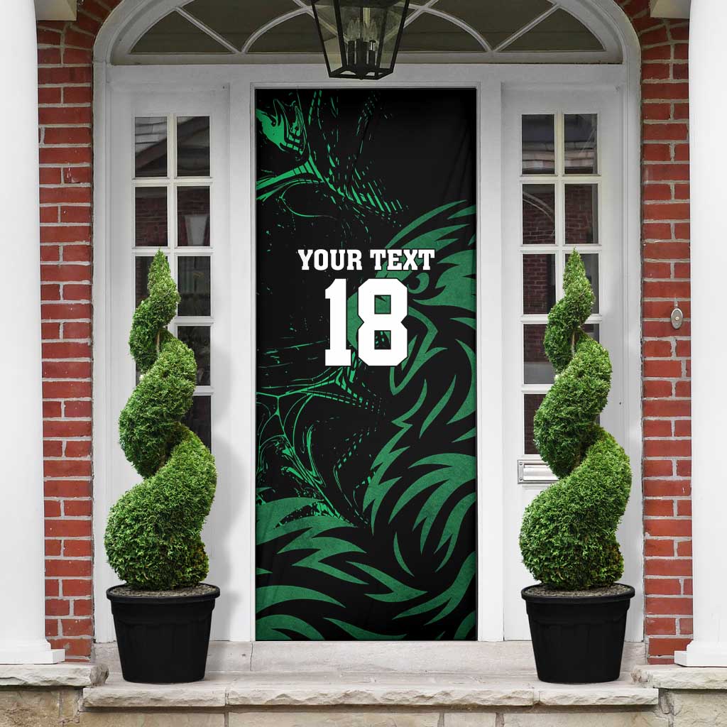 Custom Nigeria Football Door Cover Super Eagles Power