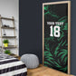 Custom Nigeria Football Door Cover Super Eagles Power
