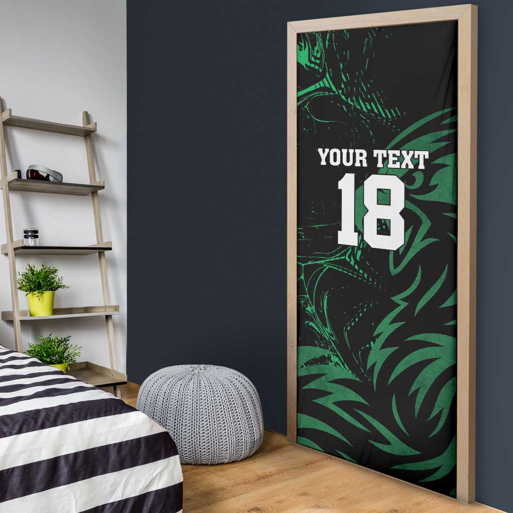 Custom Nigeria Football Door Cover Super Eagles Power