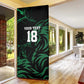 Custom Nigeria Football Door Cover Super Eagles Power