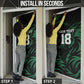 Custom Nigeria Football Door Cover Super Eagles Power