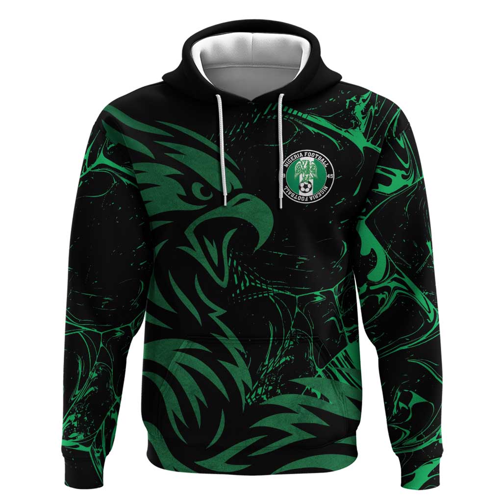 Custom Nigeria Football Hoodie Super Eagles Power