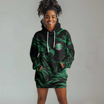 Custom Nigeria Football Hoodie Dress Super Eagles Power