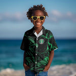 Custom Nigeria Football Kid Hawaiian Shirt Super Eagles Power