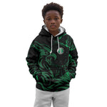 Custom Nigeria Football Kid Hoodie Super Eagles Power