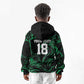 Custom Nigeria Football Kid Hoodie Super Eagles Power