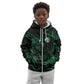 Custom Nigeria Football Kid Hoodie Super Eagles Power