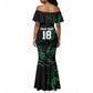 Custom Nigeria Football Mermaid Dress Super Eagles Power