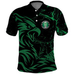 Custom Nigeria Football Polo Shirt Super Eagles Power