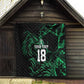 Custom Nigeria Football Quilt Super Eagles Power