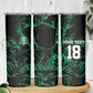 Custom Nigeria Football Skinny Tumbler Super Eagles Power