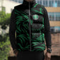 Custom Nigeria Football Sleeveless Puffer Jacket Super Eagles Power