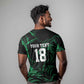 Custom Nigeria Football T shirt Super Eagles Power