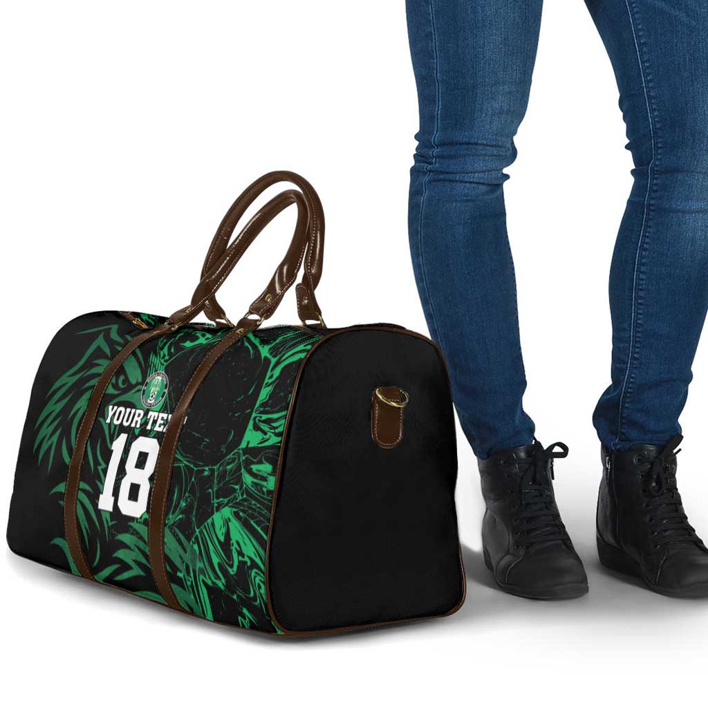 Custom Nigeria Football Travel Bag Super Eagles Power