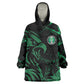 Custom Nigeria Football Wearable Blanket Hoodie Super Eagles Power
