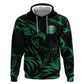 Custom Nigeria Football Zip Hoodie Super Eagles Power