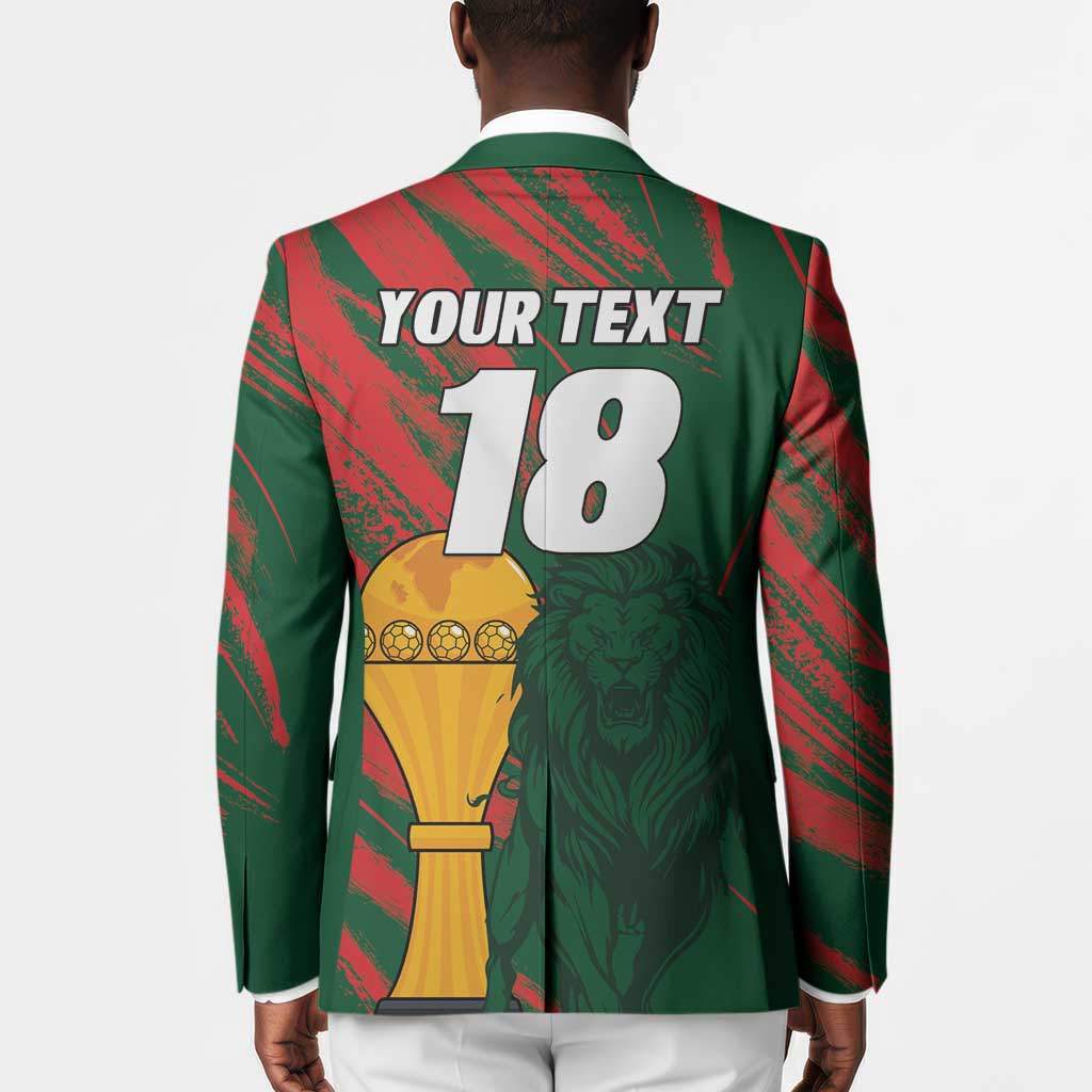 Custom Senegal Champions Football Blazer Lions of Teranga Rise Again
