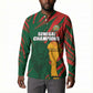 Custom Senegal Champions Football Button Sweatshirt Lions of Teranga Rise Again