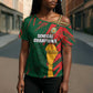 Custom Senegal Champions Football Cross Shoulder Shirt Lions of Teranga Rise Again